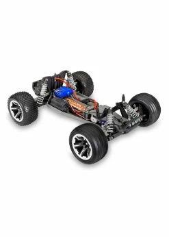 Traxxas 1/10 Rustler 2WD RTR Stadium Truck With Lights - Blue -Rc Car Component Shop traxxas 1 10 rustler 2wd rtr stadium truck with li 13