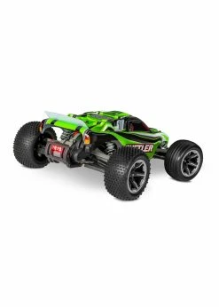 Traxxas 1/10 Rustler 2WD RTR Stadium Truck With Lights - Green -Rc Car Component Shop traxxas 1 10 rustler 2wd rtr stadium truck with li 18