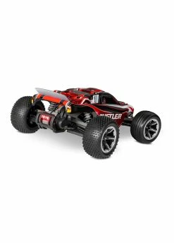 Traxxas 1/10 Rustler 2WD RTR Stadium Truck With Lights - Red -Rc Car Component Shop traxxas 1 10 rustler 2wd rtr stadium truck with li 24