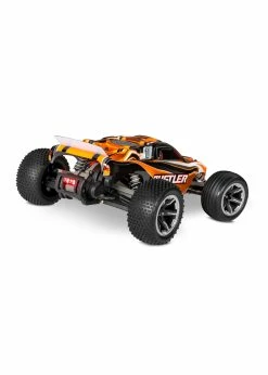 Traxxas 1/10 Rustler 2WD RTR Stadium Truck With Lights - Orange -Rc Car Component Shop traxxas 1 10 rustler 2wd rtr stadium truck with li 32