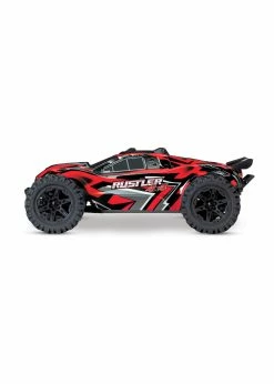 Traxxas 1/10 Rustler 4X4 Stadium Truck - Red -Rc Car Component Shop traxxas 1 10 rustler 4x4 stadium truck red 2