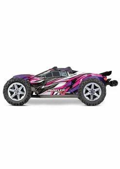 Traxxas 1/10 Rustler 4X4 VXL Brushless RTR 4WD Stadium Truck - Pink -Rc Car Component Shop traxxas 1 10 rustler 4x4 vxl brushless rtr 4wd sta 2