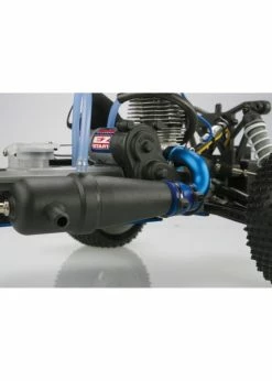 Traxxas 1/10 Rustler Nitro 2WD Stadium Truck - Silver/Blue -Rc Car Component Shop traxxas 1 10 rustler nitro 2wd stadium truck silve 4