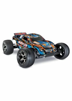 Traxxas 1/10 Rustler VXL RTR 2WD Brushless Stadium Truck - OrangeX