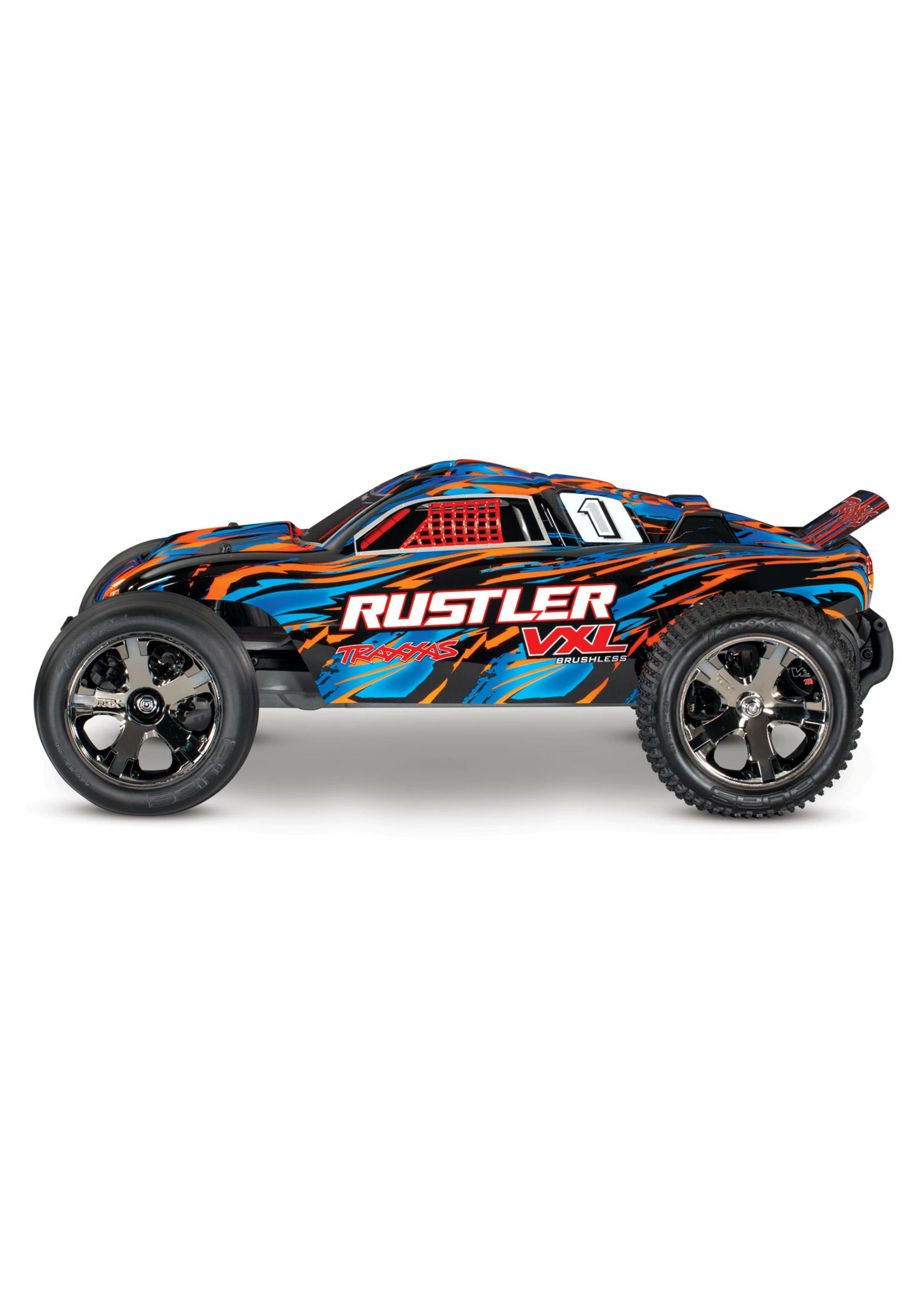 Traxxas 1/10 Rustler VXL RTR 2WD Brushless Stadium Truck - OrangeX 6 Traxxas 1/10 Rustler VXL RTR 2WD Brushless Stadium Truck - OrangeX - Image 4