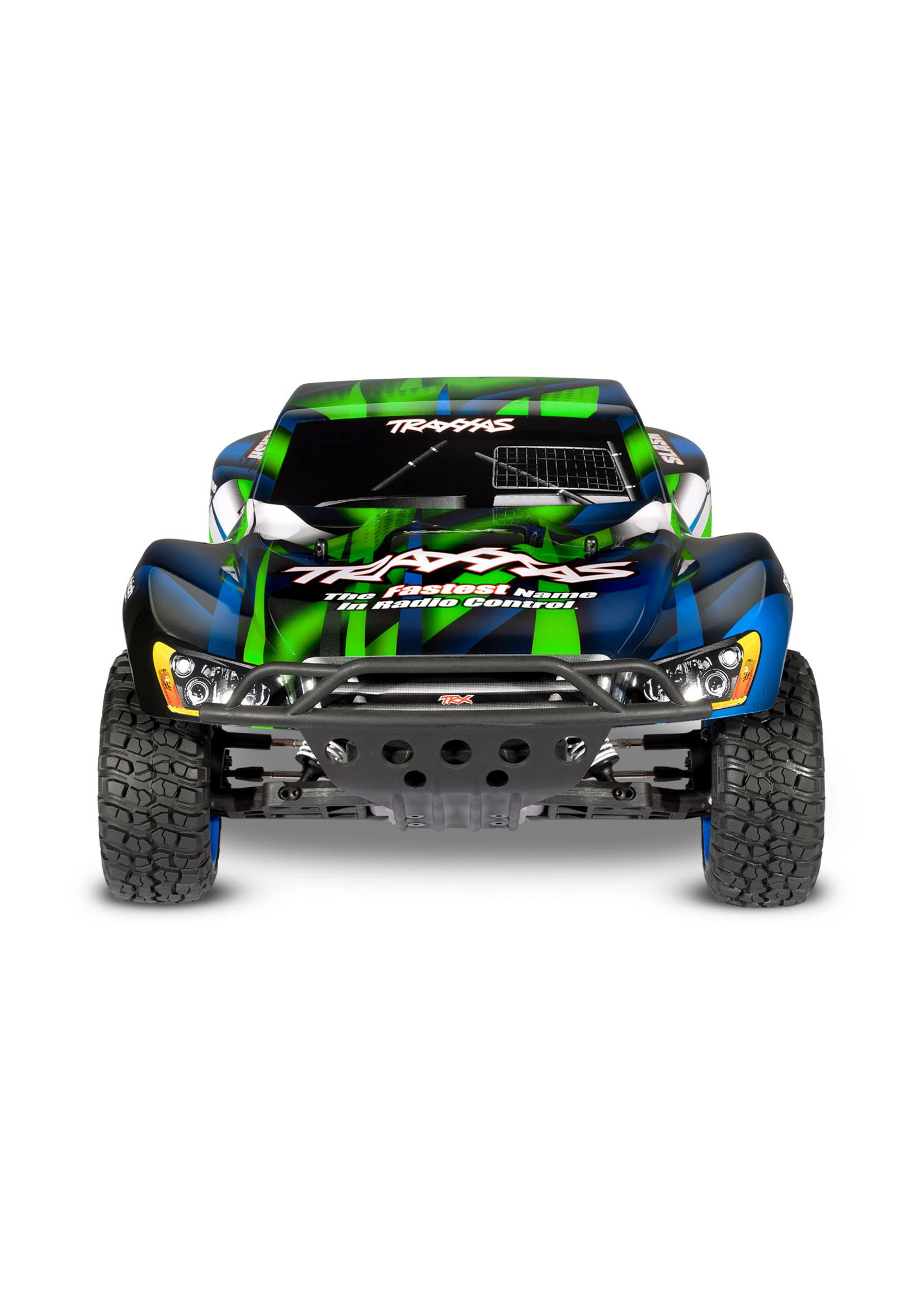 Traxxas 1/10 Slash 2WD RTR Short Course Truck - Green/Blue 4 Traxxas 1/10 Slash 2WD RTR Short Course Truck - Green/Blue - Image 2