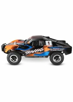 Traxxas 1/10 Slash 4X4 RTR Brushed SCT With LED Lights - Orange -Rc Car Component Shop traxxas 1 10 slash 4x4 rtr brushed sct with led li 11