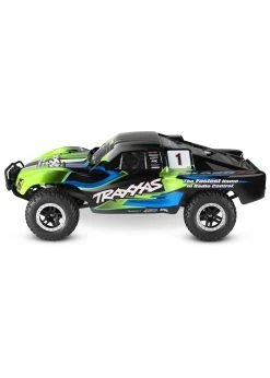 Traxxas 1/10 Slash 4X4 RTR Brushed SCT With LED Lights - Green -Rc Car Component Shop traxxas 1 10 slash 4x4 rtr brushed sct with led li 7