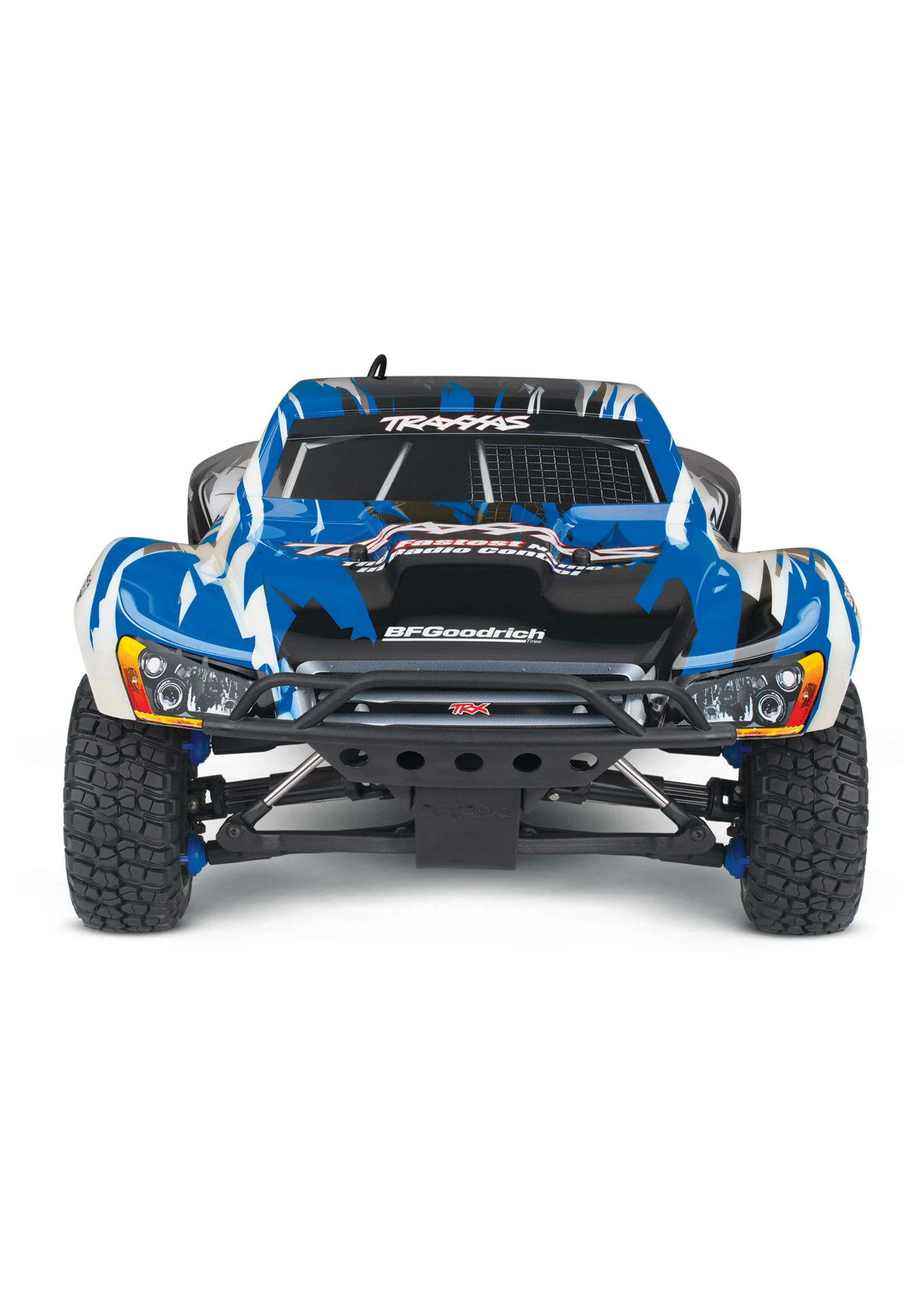 Traxxas 1/10 Slayer Pro 4X4 Nitro Short Course Race Truck - Blue 4 Traxxas 1/10 Slayer Pro 4X4 Nitro Short Course Race Truck - Blue - Image 2