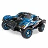 Traxxas 1/10 Slayer Pro 4X4 Nitro Short Course Race Truck - Blue