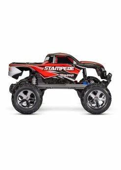 Traxxas 1/10 Stampede 2WD RTR Monster Truck With Lights - Red -Rc Car Component Shop traxxas 1 10 stampede 2wd rtr monster truck with l 11