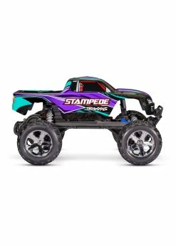 Traxxas 1/10 Stampede 2WD RTR Monster Truck With Lights - Purple -Rc Car Component Shop traxxas 1 10 stampede 2wd rtr monster truck with l 20