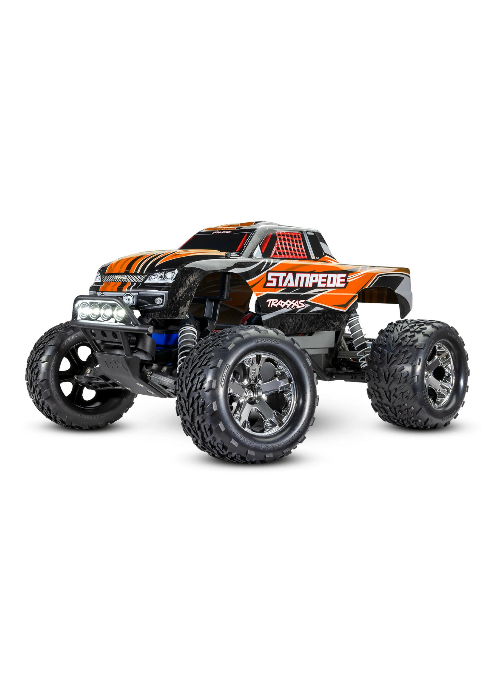 Traxxas 1/10 Stampede 2WD RTR Monster Truck With Lights - Orange 3 Traxxas 1/10 Stampede 2WD RTR Monster Truck With Lights - Orange