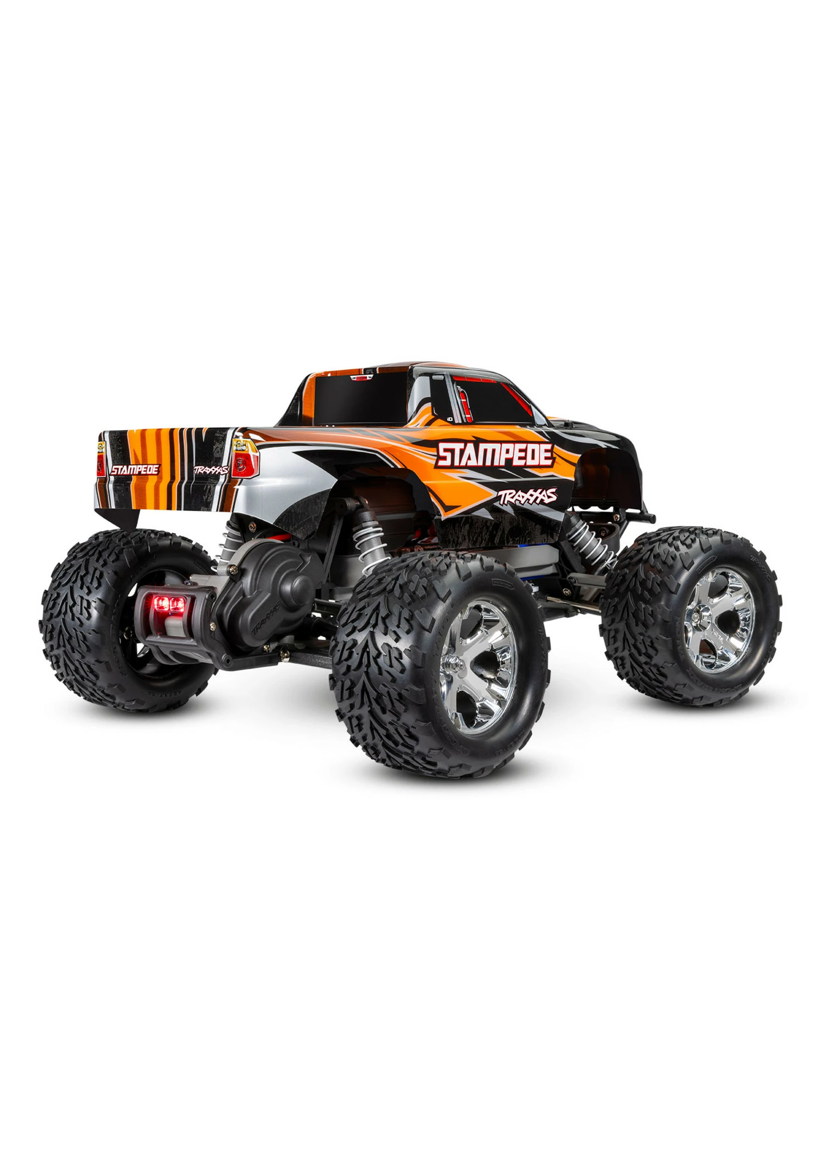 Traxxas 1/10 Stampede 2WD RTR Monster Truck With Lights - Orange 5 Traxxas 1/10 Stampede 2WD RTR Monster Truck With Lights - Orange - Image 3