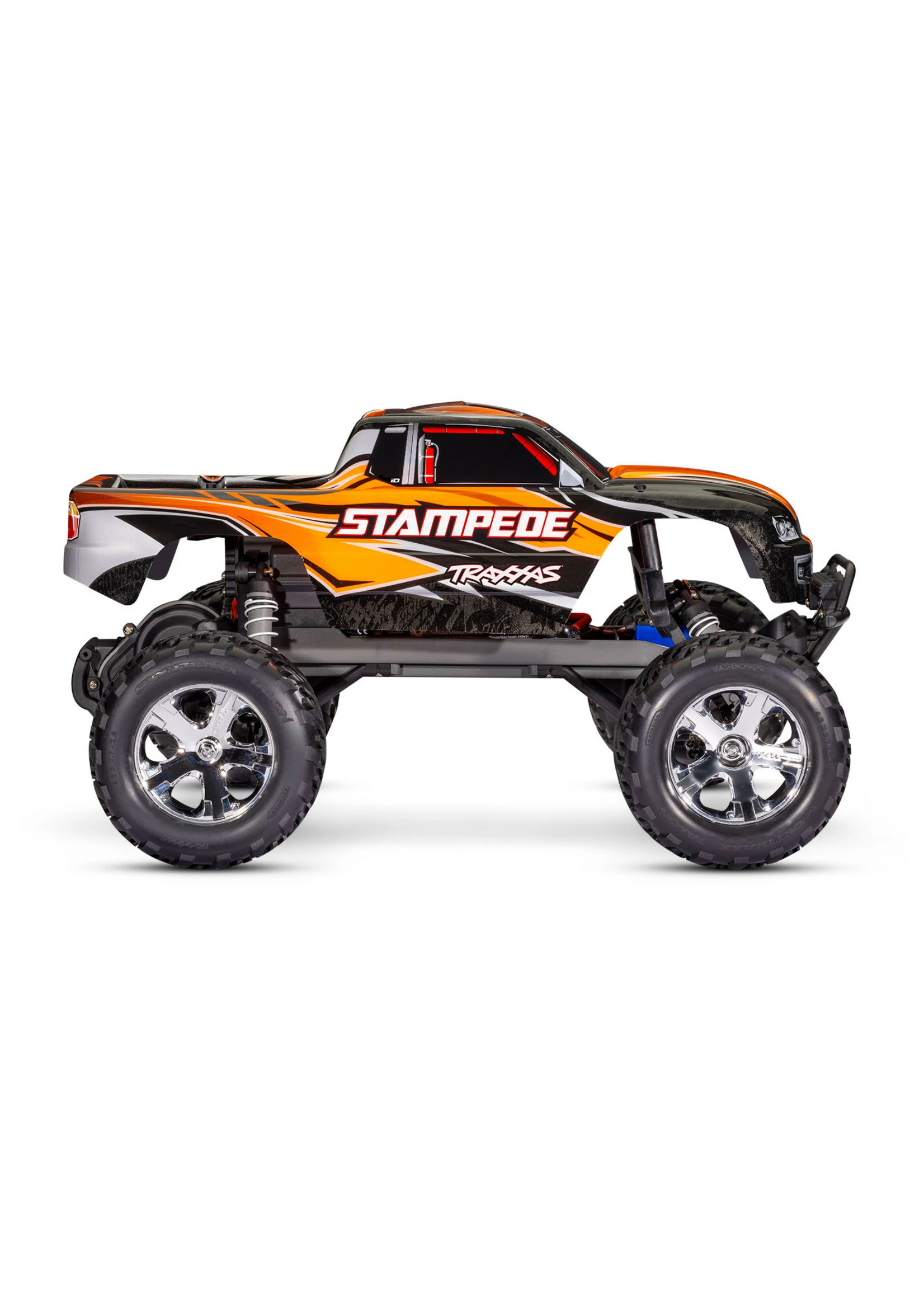 Traxxas 1/10 Stampede 2WD RTR Monster Truck With Lights - Orange 6 Traxxas 1/10 Stampede 2WD RTR Monster Truck With Lights - Orange - Image 4