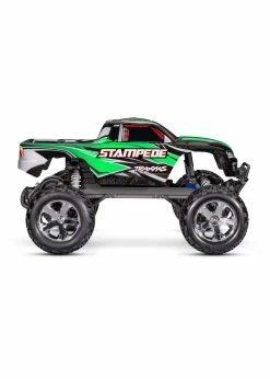 Traxxas 1/10 Stampede 2WD RTR Monster Truck With Lights - Green -Rc Car Component Shop traxxas 1 10 stampede 2wd rtr monster truck with l 36