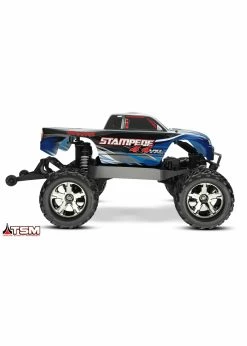 Traxxas 1/10 Stampede 4X4 VXL RTR Brushless 4WD Monster Truck - Blue -Rc Car Component Shop traxxas 1 10 stampede 4x4 vxl rtr brushless 4wd mo 7