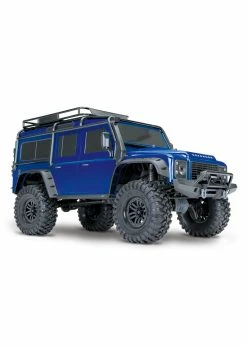 Traxxas 1/10 TRX-4 Defender RTR Scale And Trail Crawler - Blue