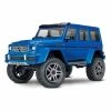 Traxxas 1/10 TRX-4 Mercedes-Benz G500 4X4² RTR Scale And Trail Crawler - Blue -Rc Car Component Shop traxxas 1 10 trx 4 mercedes benz g500 4x42 rtr sca 10