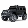 Traxxas 1/10 TRX-4 Mercedes-Benz G500 4X4² RTR Scale And Trail Crawler - Black -Rc Car Component Shop traxxas 1 10 trx 4 mercedes benz g500 4x42 rtr sca 21