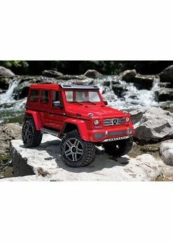 Traxxas 1/10 TRX-4 Mercedes-Benz G500 4X4² RTR Scale And Trail Crawler - Red -Rc Car Component Shop traxxas 1 10 trx 4 mercedes benz g500 4x42 rtr sca 9