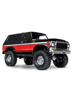 Traxxas 1/10 TRX-4 Trail Crawler Truck W/'79 Bronco Ranger XLT Body - Red