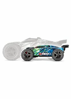 Traxxas 1/16 E-Revo 4WD Brushed RTR Truck - Green -Rc Car Component Shop traxxas 1 16 e revo 4wd brushed rtr truck green 4