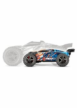 Traxxas 1/16 E-Revo 4WD Brushed RTR Truck - Orange -Rc Car Component Shop traxxas 1 16 e revo 4wd brushed rtr truck orange 4