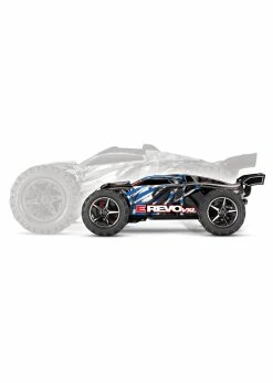 Traxxas 1/16 E-Revo VXL W/TSM Brushless Monster Truck - Blue -Rc Car Component Shop traxxas 1 16 e revo vxl w tsm brushless monster tr 16