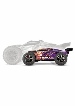 Traxxas 1/16 E-Revo VXL W/TSM Brushless Monster Truck - Purple -Rc Car Component Shop traxxas 1 16 e revo vxl w tsm brushless monster tr 4