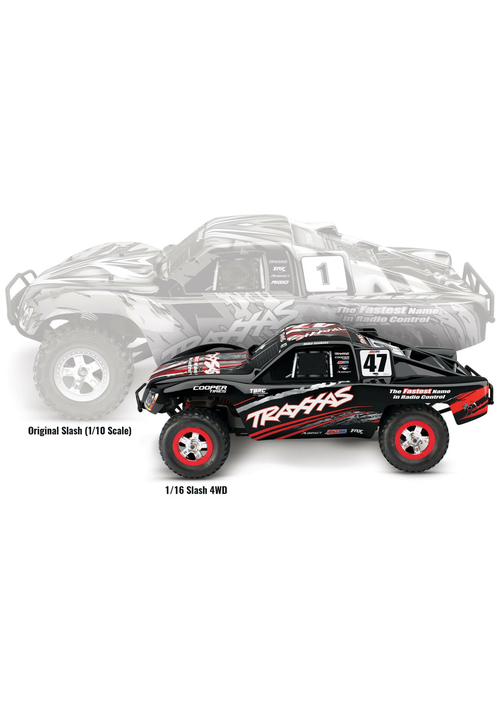 Traxxas 1/16 Slash 4WD Short Course RTR - Mike Jenkins 8 Traxxas 1/16 Slash 4WD Short Course RTR - Mike Jenkins - Image 6