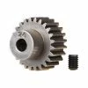 Traxxas 2424 - Pinion Gear With Set Screw - 24T, 48P -Rc Car Component Shop traxxas 2424 pinion gear with set screw 24t 48p
