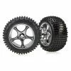 Traxxas 2470R - Tracer 2.2" Chrome Wheels / Alias Tires -Rc Car Component Shop traxxas 2470r tracer 22 chrome wheels alias tires