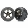 Traxxas 2478A - Tracer 2.2" Black Chrome Wheels / Anaconda® 2.2" Tires -Rc Car Component Shop traxxas 2478a tracer 22 black chrome wheels anacon