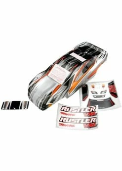 Traxxas 3715 - Rustler VXL ProGraphix Body With Decal Set