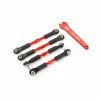 Traxxas 3741X - Aluminum Turnbuckle, 39mm & 49mm - Red -Rc Car Component Shop traxxas 3741x aluminum turnbuckle 39mm 49mm red