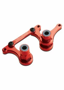 Traxxas 3743X - Aluminum Drag Link Steering Bellcranks - Red