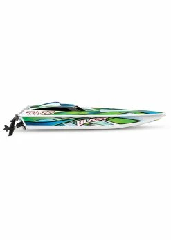 Traxxas 38104-1 - Blast RTR Speed Boat W/ESC - Green -Rc Car Component Shop traxxas 38104 1 blast rtr speed boat w esc green 3