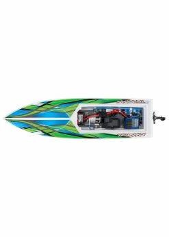 Traxxas 38104-1 - Blast RTR Speed Boat W/ESC - Green -Rc Car Component Shop traxxas 38104 1 blast rtr speed boat w esc green 5