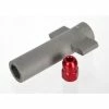 Traxxas 5526R - Aluminum Antenna Crimp Nut - Red -Rc Car Component Shop traxxas 5526r aluminum antenna crimp nut red