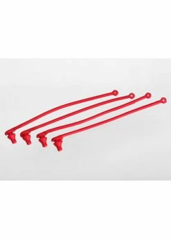 Traxxas 5752 - Body Clip Retainer, Spartan - Red