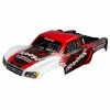 Traxxas 5824R - Slash 4x4 Body - Red -Rc Car Component Shop traxxas 5824r slash 4x4 body red