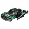 Traxxas 6816G - Slash 4x4 Body With Decal Set - Green -Rc Car Component Shop traxxas 6816g slash 4x4 body with decal set green