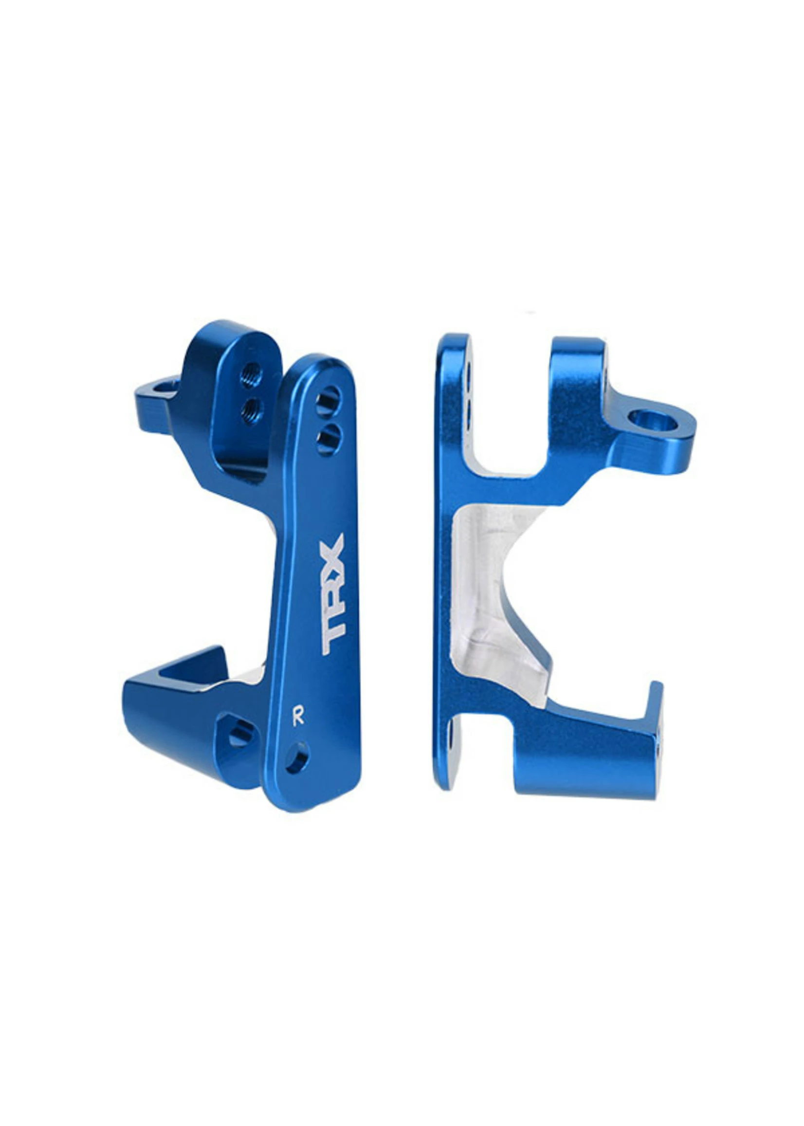 Traxxas 6832X - Caster Blocks, Aluminum - Blue 3 Traxxas 6832X - Caster Blocks, Aluminum - Blue