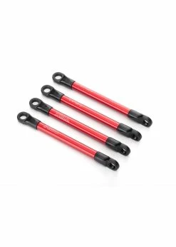 Traxxas 7118X - Aluminum Push Rods - Red