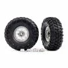 Traxxas 8184 - 2.2" Classic Chrome Wheels / Canyon Trail 5.3x2.2" Tires 1 Traxxas 8184 - 2.2" Classic Chrome Wheels / Canyon Trail 5.3x2.2" Tires -Rc Car Component Shop traxxas 8184 22 classic chrome wheels canyon trail