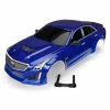 Traxxas 8391A - 4-Tec 2.0 Cadillac CTS-V Body - Blue -Rc Car Component Shop traxxas 8391a 4 tec 20 cadillac cts v body blue