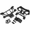 Traxxas 8615 - Front And Rear Body Mounts, Black -Rc Car Component Shop traxxas 8615 front and rear body mounts black