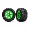 Traxxas 8672G - Green Wheels / Talon EXT Tires -Rc Car Component Shop traxxas 8672g green wheels talon ext tires