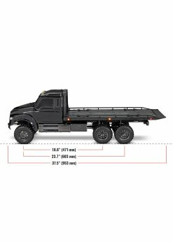 Traxxas 88086-4 - TRX6 Ultimate RC Hauler - Black -Rc Car Component Shop traxxas 88086 4 trx6 ultimate rc hauler black 3